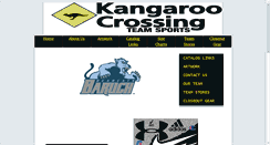 Desktop Screenshot of kangarooteamsports.com